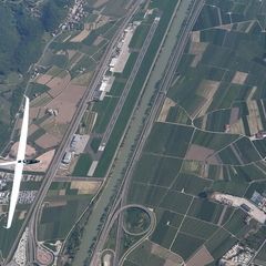 Flugwegposition um 14:46:02: Aufgenommen in der Nähe von Trient, Trentino, Italien in 2903 Meter